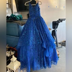 Quinceanera Dress (Royal Blue)